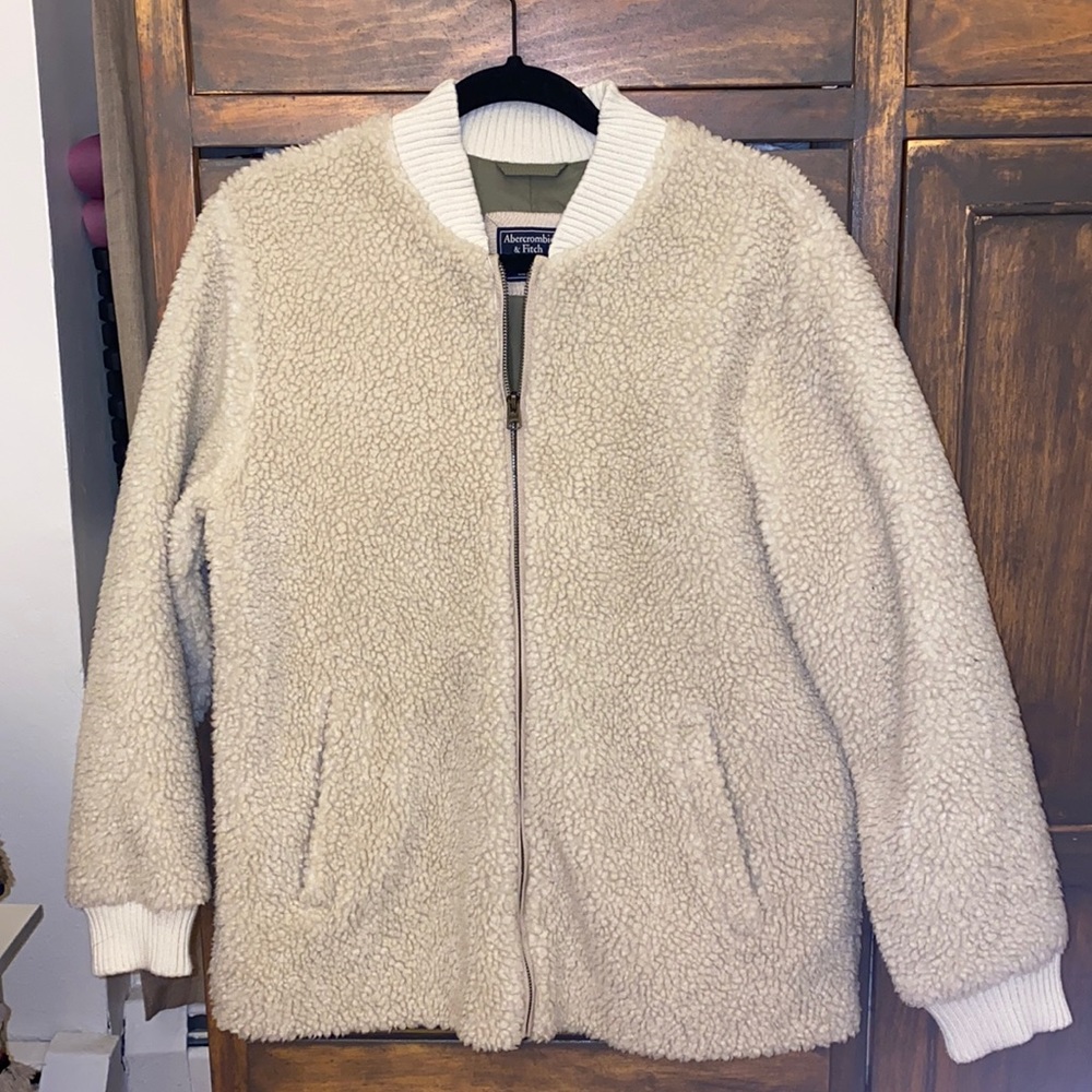 Lightly worn sherpa jacket